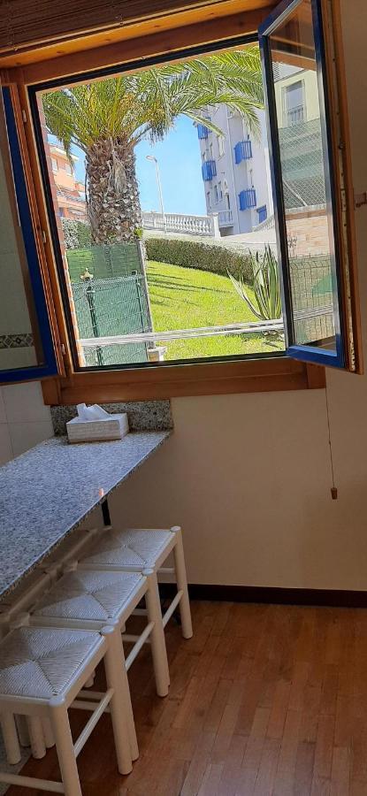 Precioso Apartamento En Luanco Junto A La Playa Bagian luar foto